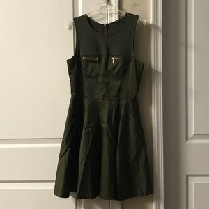 Army Green Armani Exchange Dress